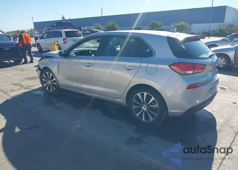2018 Hyundai Elantra Gt from USA, damaged, VIN KMHH35LE4JU025407